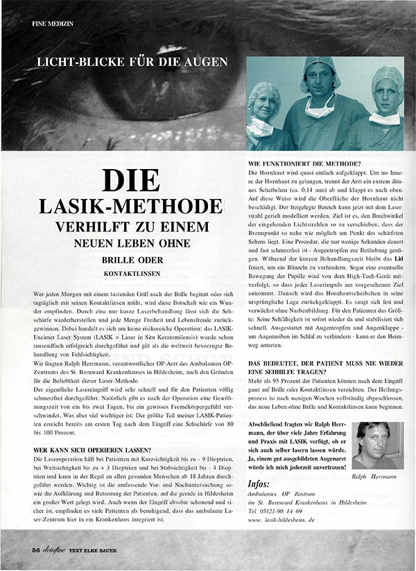 Licht-Blick für die Augen: Die LASIK-Methode
